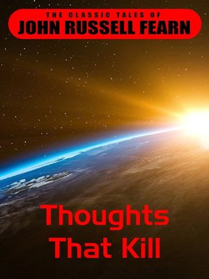 cover image of Thoughts That Kill